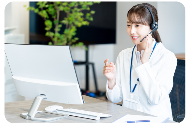 オペレーターが丁寧に対応いたします