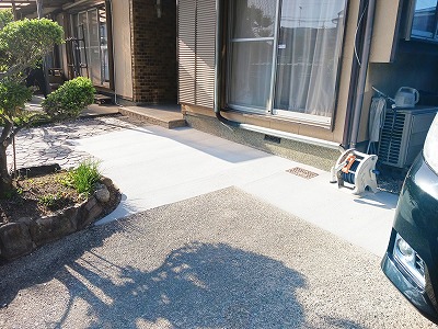 バリアフリー外構工事 施工後写真