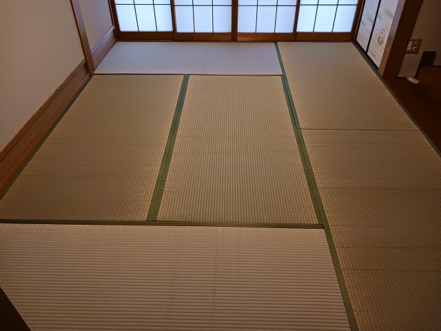 土壁塗替・畳表替え工事 施工Before写真