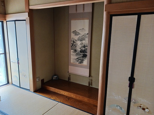 土壁塗替・畳表替え工事 施工Before写真