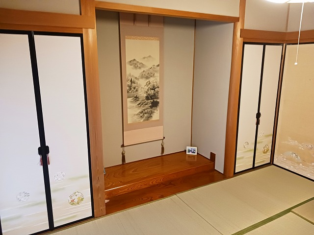 土壁塗替・畳表替え工事 施工After写真