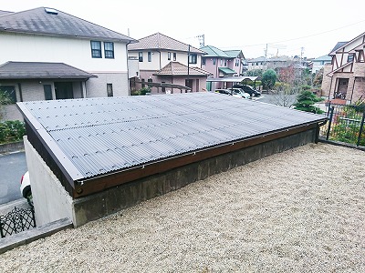 波板交換工事｜劣化した屋根をスッキリ安全に（津市）