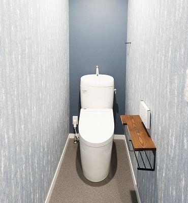 トイレリフォーム|落ち着いた色合いで、使いやすく快適な空間へ(津市)