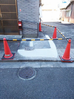 土間工事で足元をきれいに整えました|小さな補修工事も対応しています(津市)