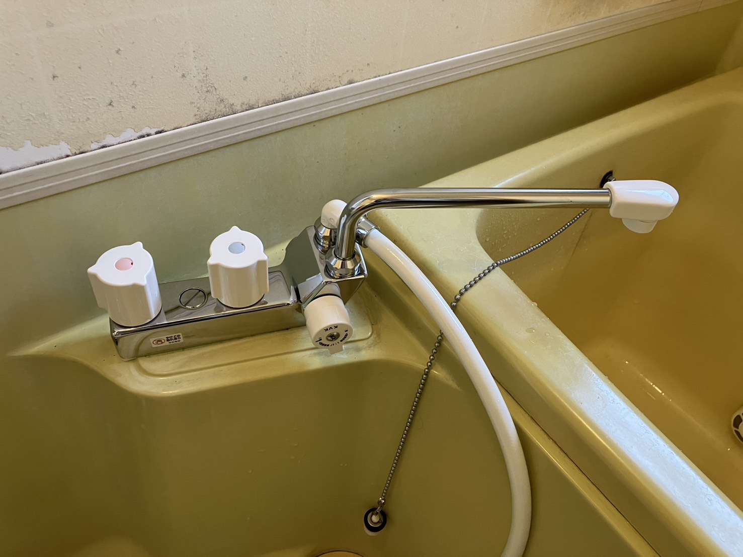 津市　風呂水栓取替工事 施工後写真
